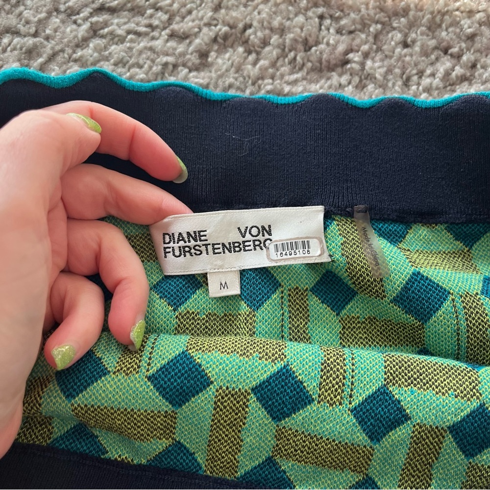 NWOT Diane Von Furstenberg Lyla Skirt size Medium - Picture 5 of 10